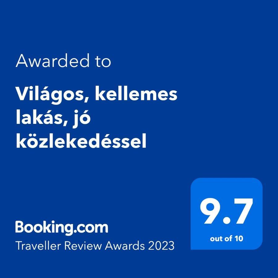 Vilagos, Kellemes Lakas, Jo Koezlekedessel Будапешт Екстер'єр фото